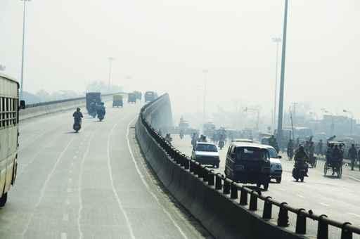 Road Delhi City Wall Decal