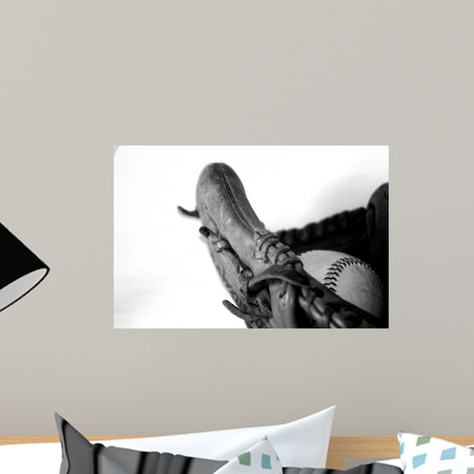 Ball and Glove Wall Decal