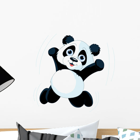 Happy Panda Wall Decal