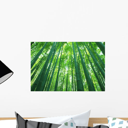 Bamboo Forest Wall Decal Design 2