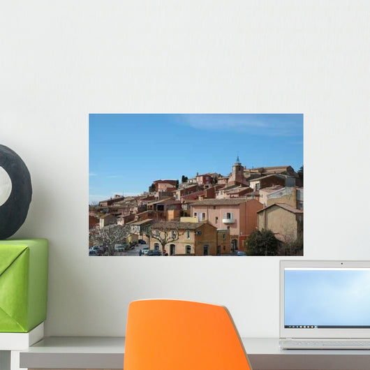 Village Wall Decal Design 2