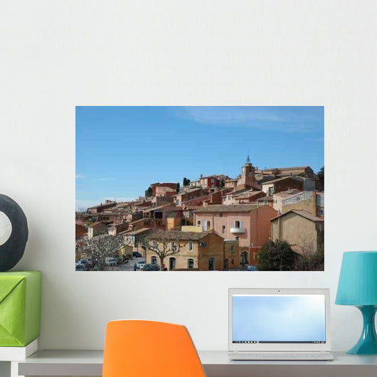 Village Wall Decal Design 2