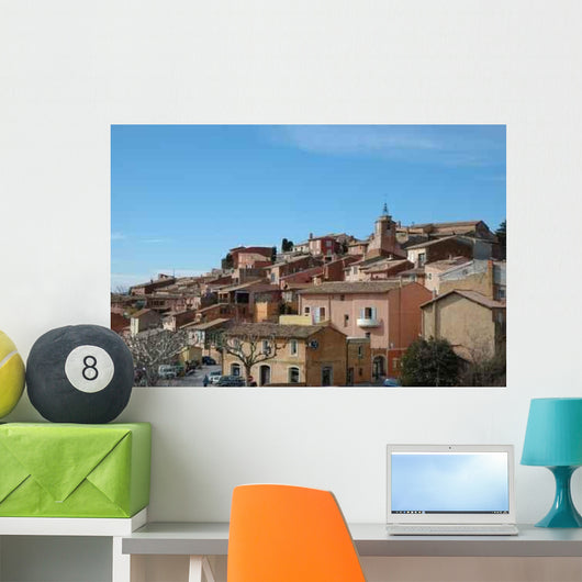 Village Wall Decal Design 2