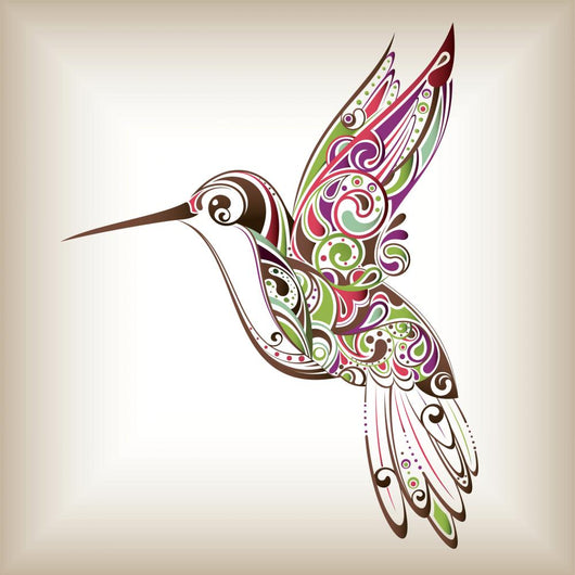 Hummingbird Wall Decal
