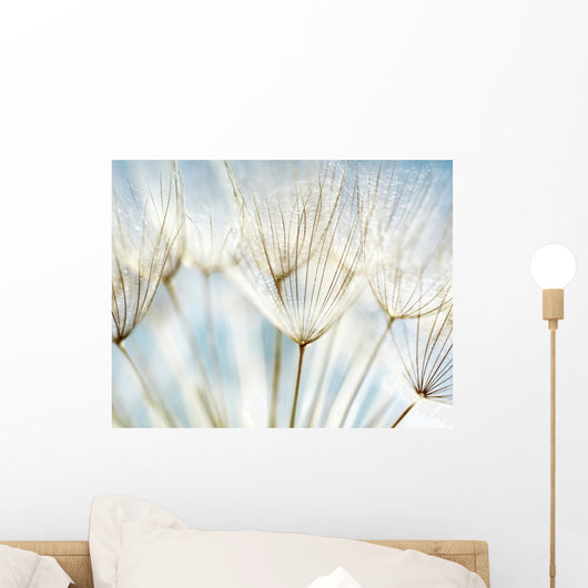 Abstract Dandelion Flower Wall Decal