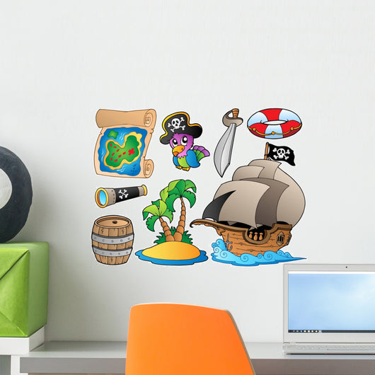 Themed Pirate Wall Stickers Wall Decal