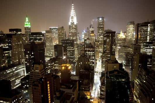 Manhattan Skyline Wall Decal Design 1