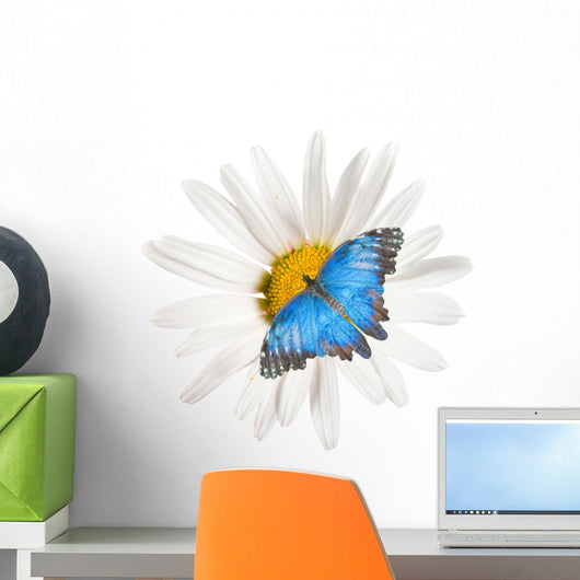 White Flowers Wall Decal