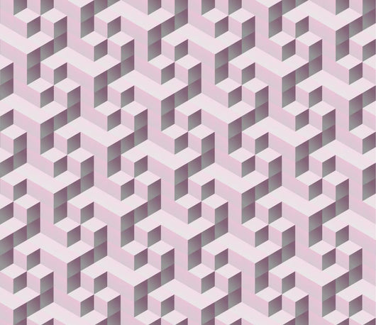 Seamless Tileable Pink 3D Wall Decal