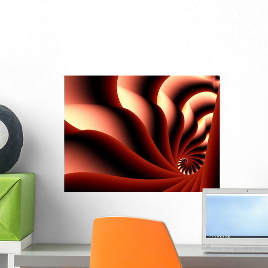 Multi-gradiente Spirale Wall Decal