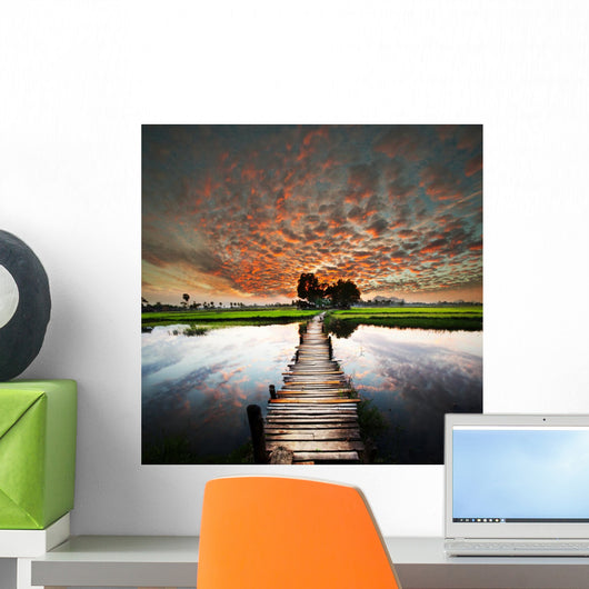 Tropical River Wall Decal