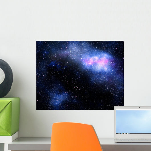 Starry Deep Outer Space Wall Decal Design 2