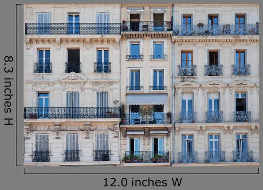 Traditional French Windows Wall Decal