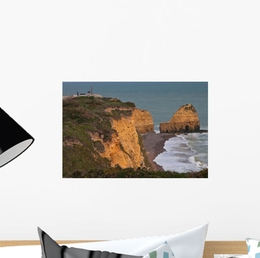 Pointe Hoc Normandy France Wall Decal