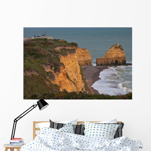 Pointe Hoc Normandy France Wall Decal