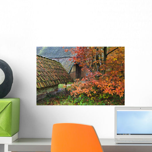 Beautiful Farm Autumn with Wall Decal