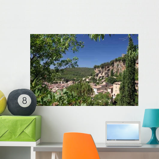 Village Cotignac Wall Decal Design 1