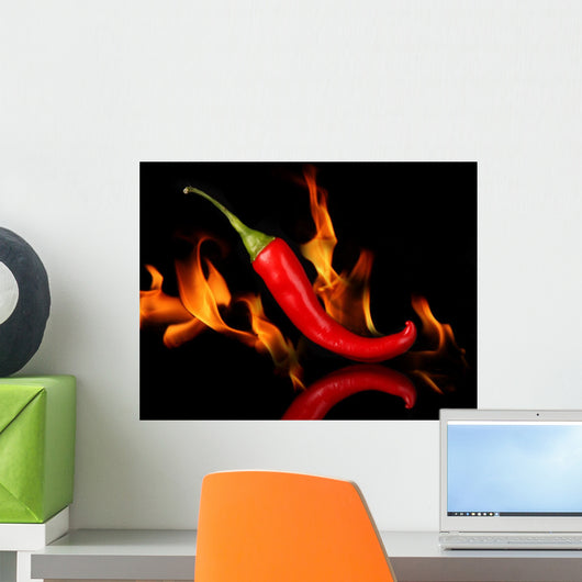 Red Chili Pepper Wall Decal