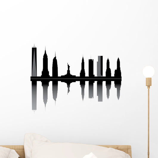New York Skyline Wall Decal