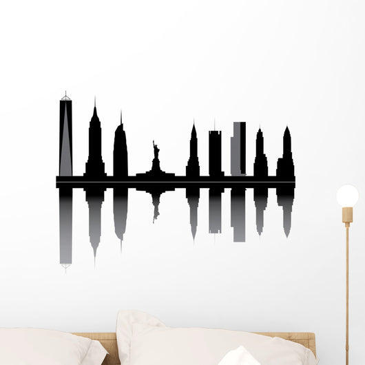 New York Skyline Wall Decal