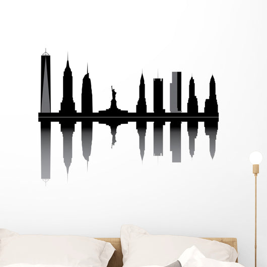 New York Skyline Wall Decal