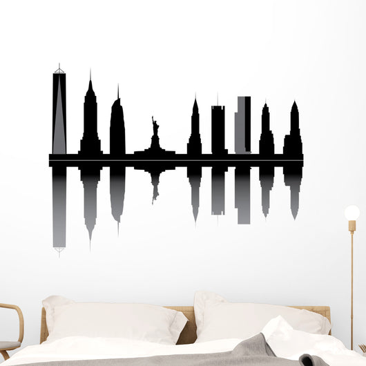 New York Skyline Wall Decal