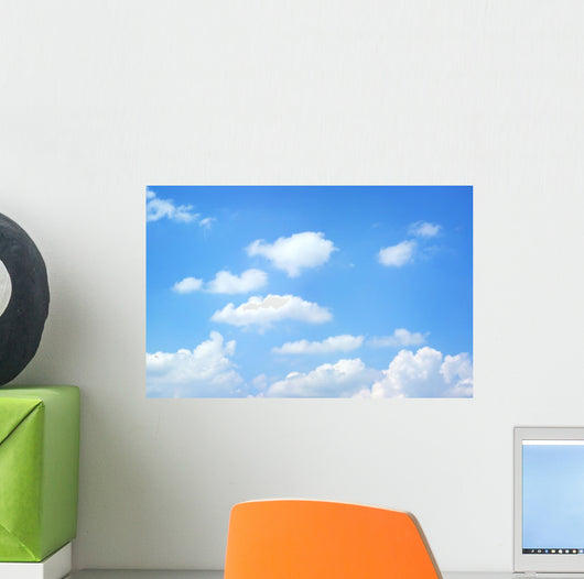 Beautiful Summer Clouds Wall Decal