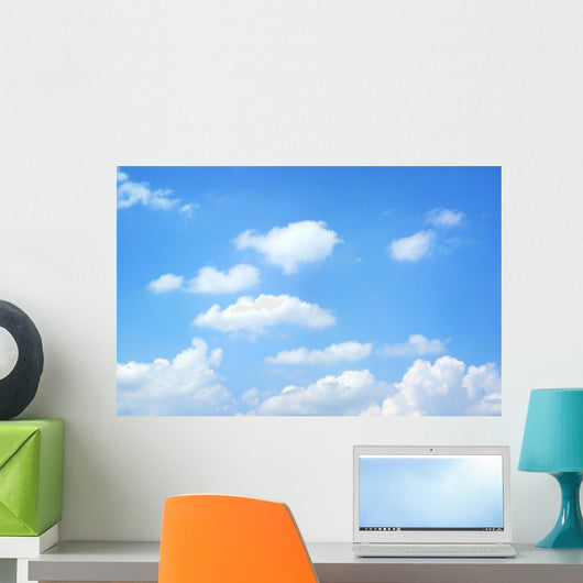 Beautiful Summer Clouds Wall Decal