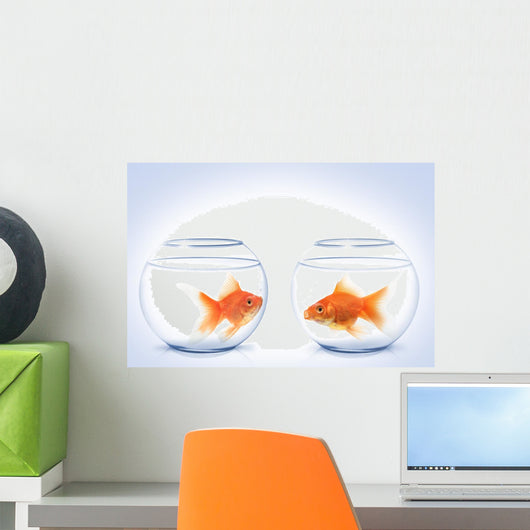 2 Goldfische Wall Decal