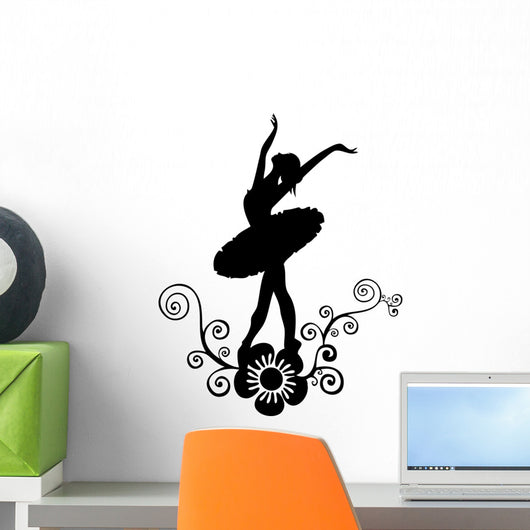 Ballet Abstract Design 2 Wall Decal