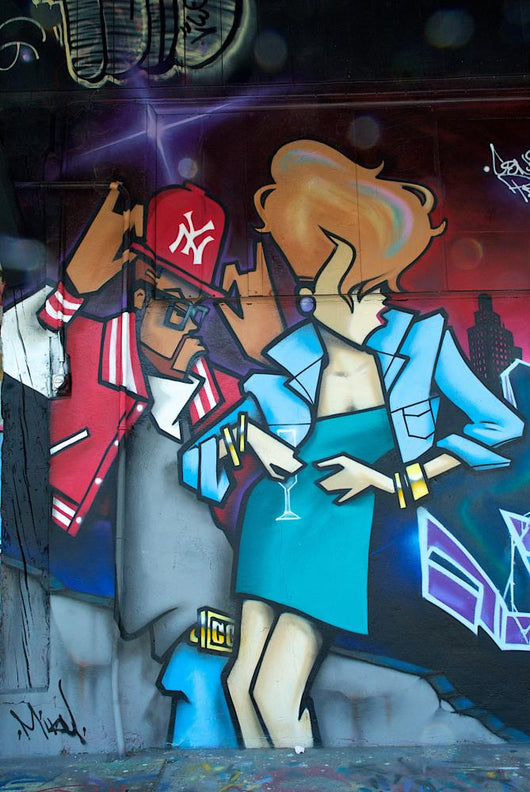 Urban Graffiti Wall Decal