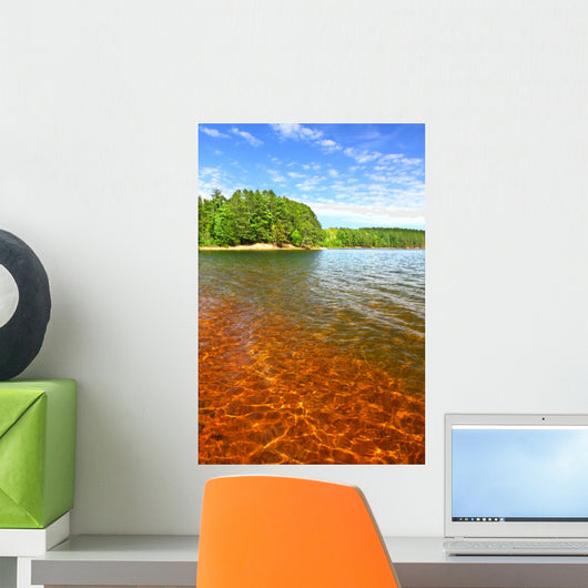 Clear Waters Northwoods Wisconsin Wall Decal