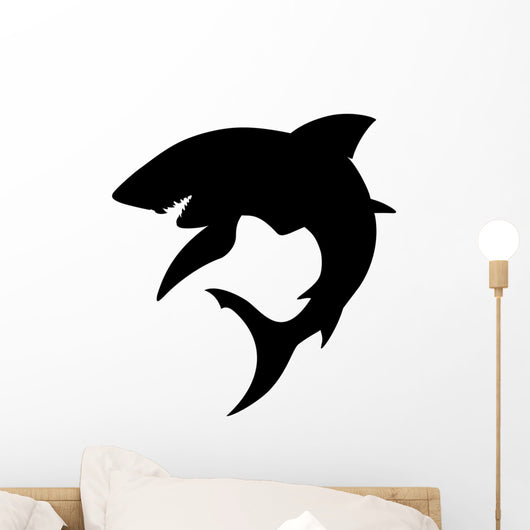Shark Silhouette Wall Decal