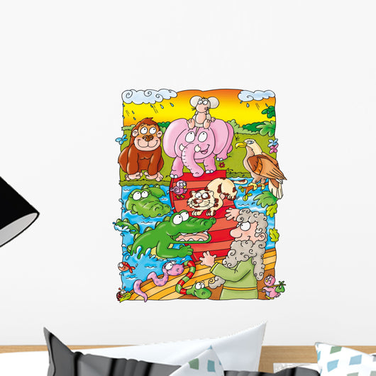 Noah's Ark Wall Decal