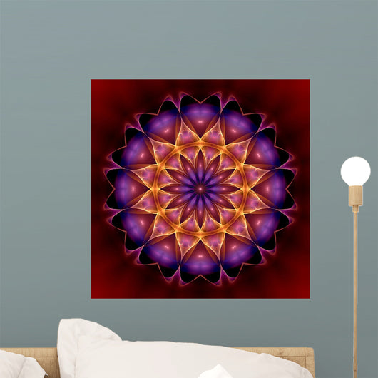 New Age Mandala Wall Decal