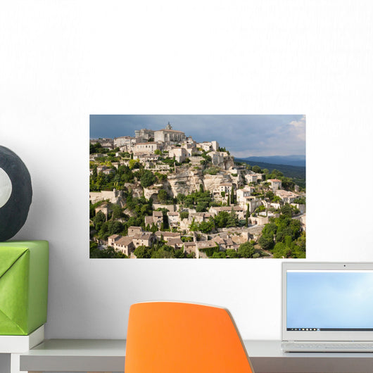 Gordes Prettiest Hill Top Wall Decal
