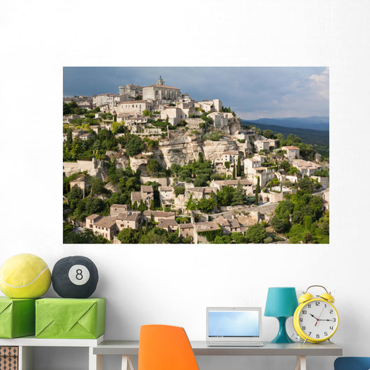 Gordes Prettiest Hill Top Wall Decal