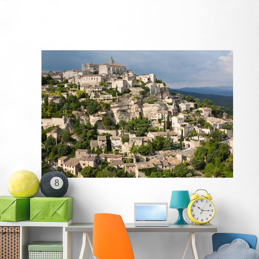 Gordes Prettiest Hill Top Wall Decal
