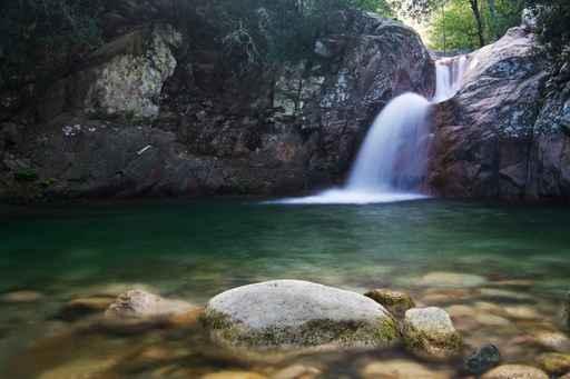 Water Cascade Wall Decal