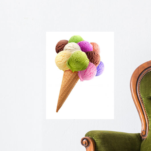 Ice Cream Wall Decal Design 1