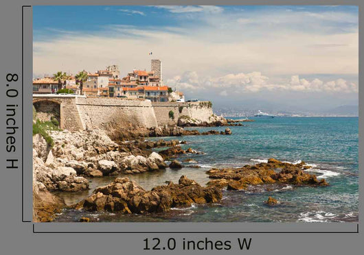 Antibes Cote D Azur Wall Decal