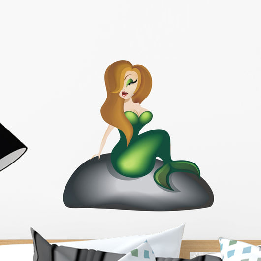 Mermaid Wall Decal Design 1