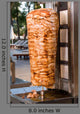 Doner Kebab Rotisserie Spit Wall Decal