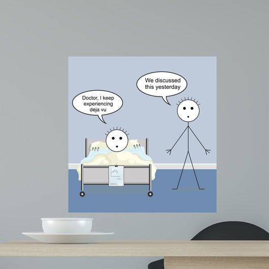 Doctor Quack Hospital Ward Wall Decal