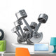 V8 Engine Pistons Wall Decal