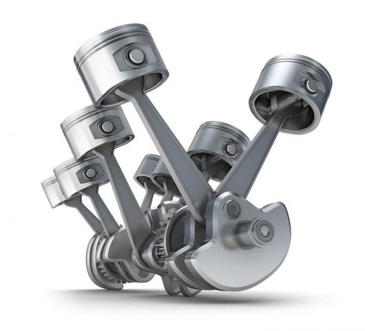 V8 Engine Pistons Wall Decal