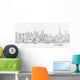 Manhattan Outline Wall Decal