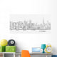 Manhattan Outline Wall Decal