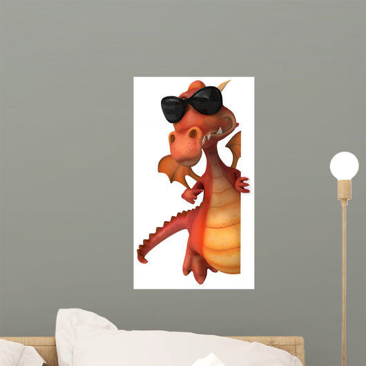 Cool CG Dragon Wall Decal