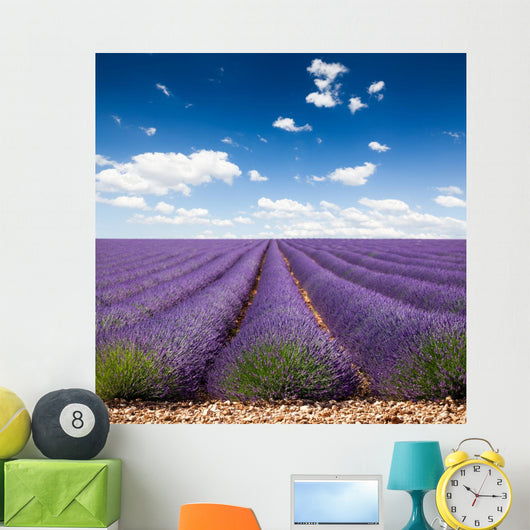 Provence France Lavender Wall Decal Design 2